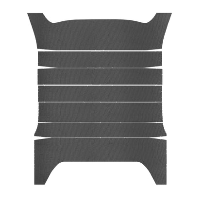71 CHARGER/SATELLITE/ROADRUNNER/GTX '6-BOW' HEADLINER (WEYMOUTH PERFORATED) - BLACK