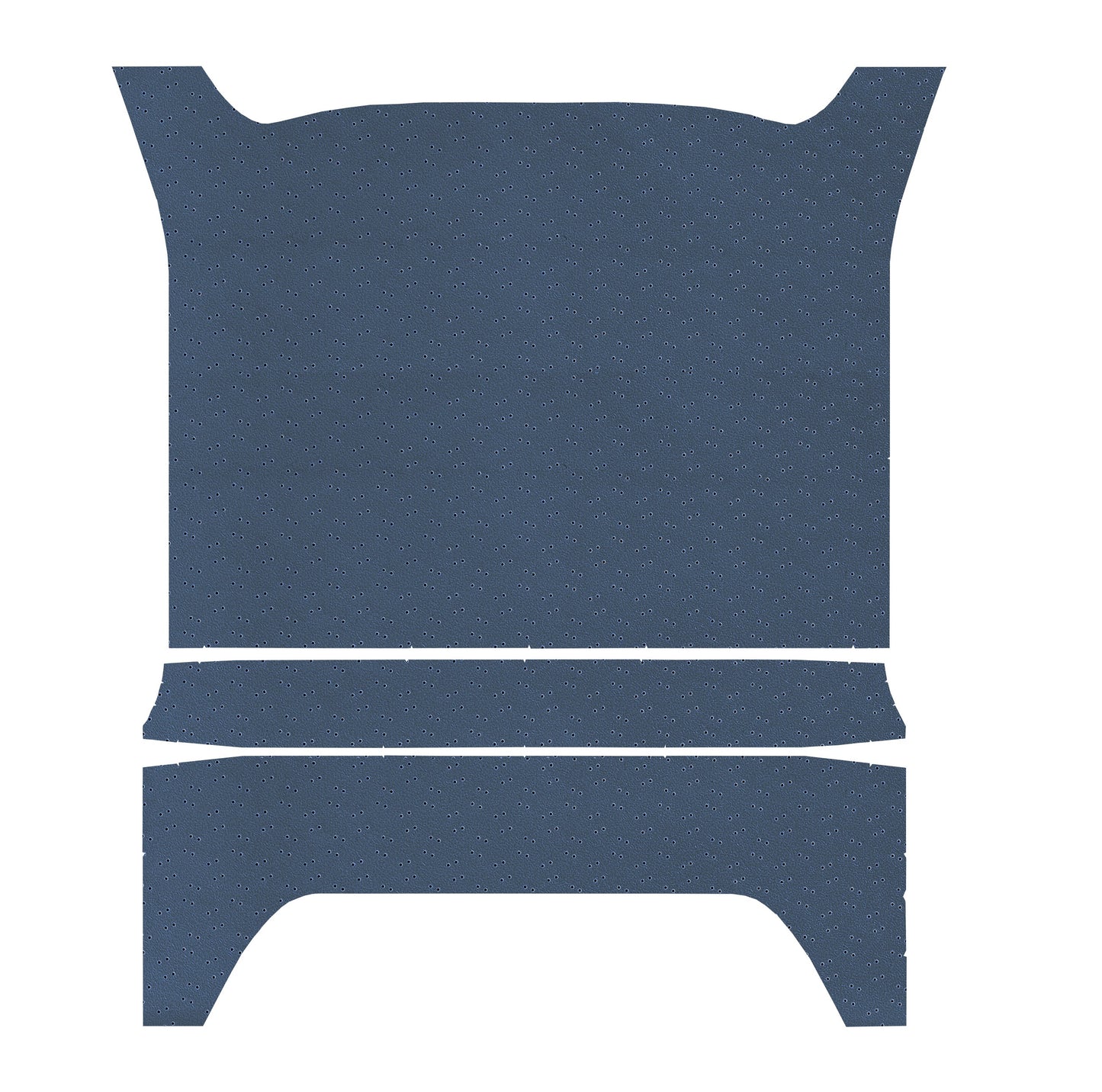 71-72 CHARGER/SATELLITE/ROADRUNNER/GTX WITH SUNROOF' HEADLINER (FINE PEMBROOK PERFORATED) - DARK BLUE