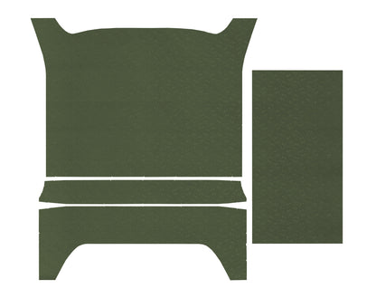 71-72 CHARGER/SATELLITE/ROADRUNNER/GTX WITH SUNROOF' HEADLINER (FINE PEMBROOK PERFORATED) - GREEN