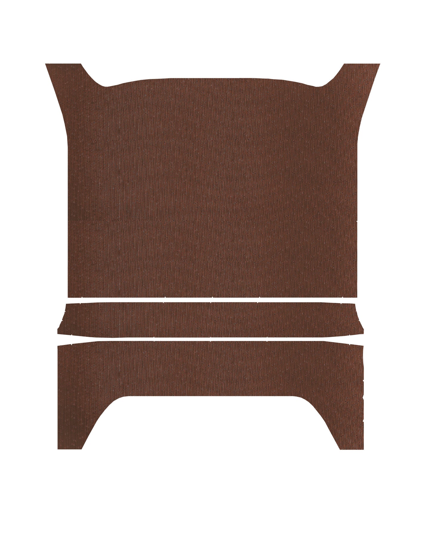 71-72 CHARGER/SATELLITE/ROADRUNNER/GTX WITH SUNROOF' HEADLINER (WEYMOUTH PERFORATED) - BROWN