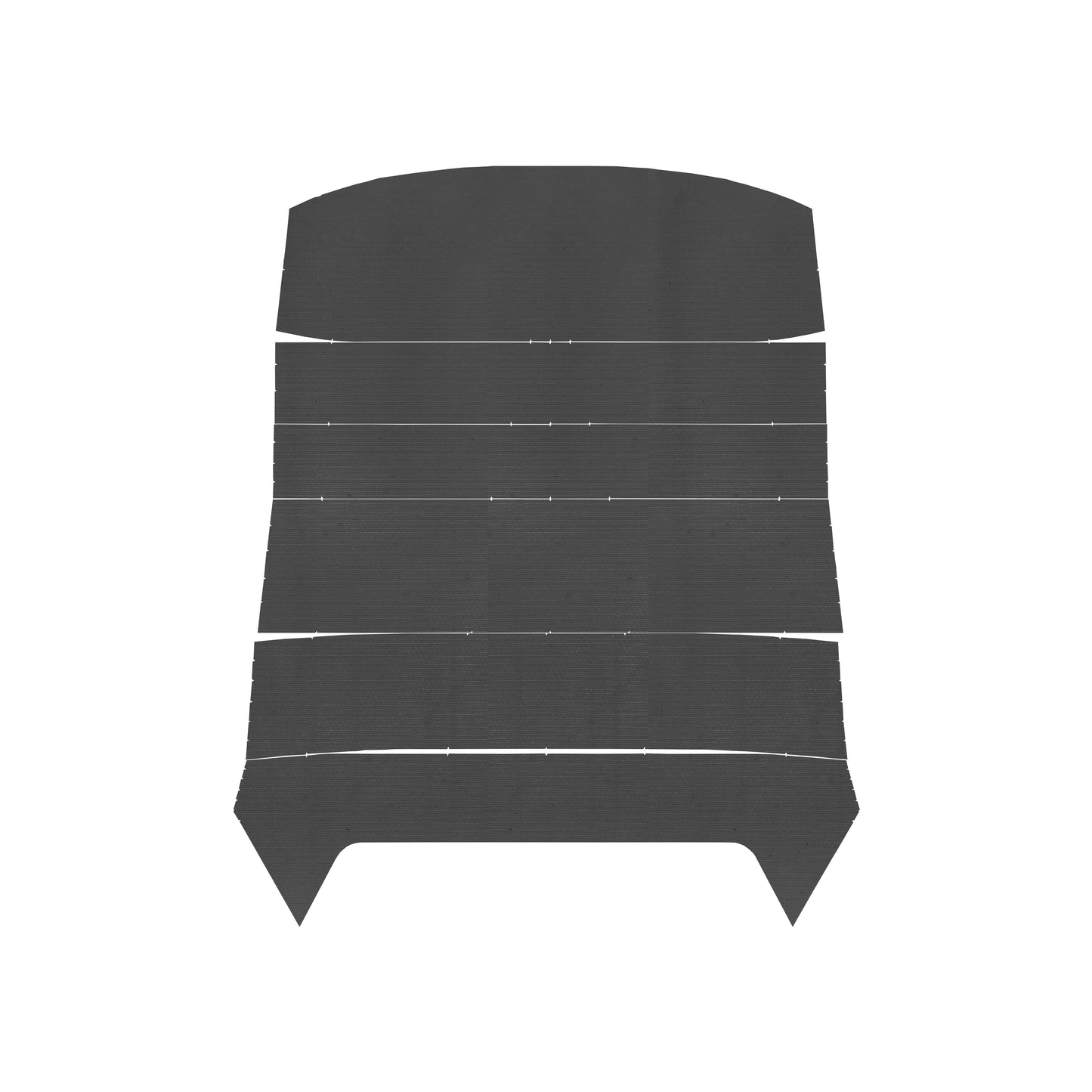 72 GTO/LEMANS HARDTOP HEADLINER (WEYMOUTH) - BLACK