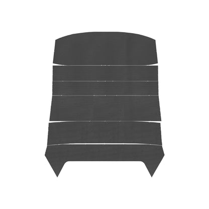 72 GTO/LEMANS HARDTOP HEADLINER (WEYMOUTH) - BLACK
