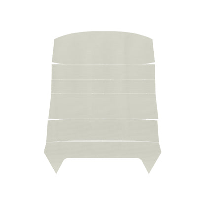 72 GTO/LEMANS HARDTOP HEADLINER (WEYMOUTH) - WHITE