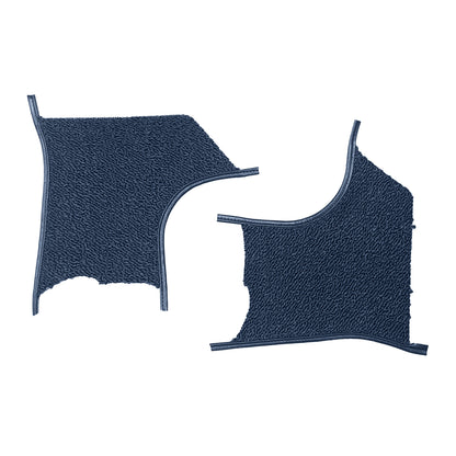 69-72 CUTLASS/442/SKYLARK/GS COUPE KICK PANEL CARPET WITHOUT A/C - DARK BLUE