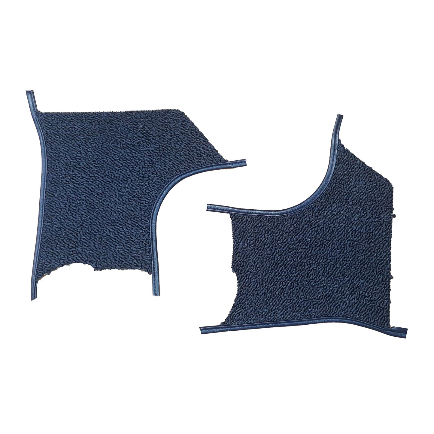 69 SKYLARK/GS SPORTS COUPE KICK PANEL CARPET WITHOUT A/C - BLUE