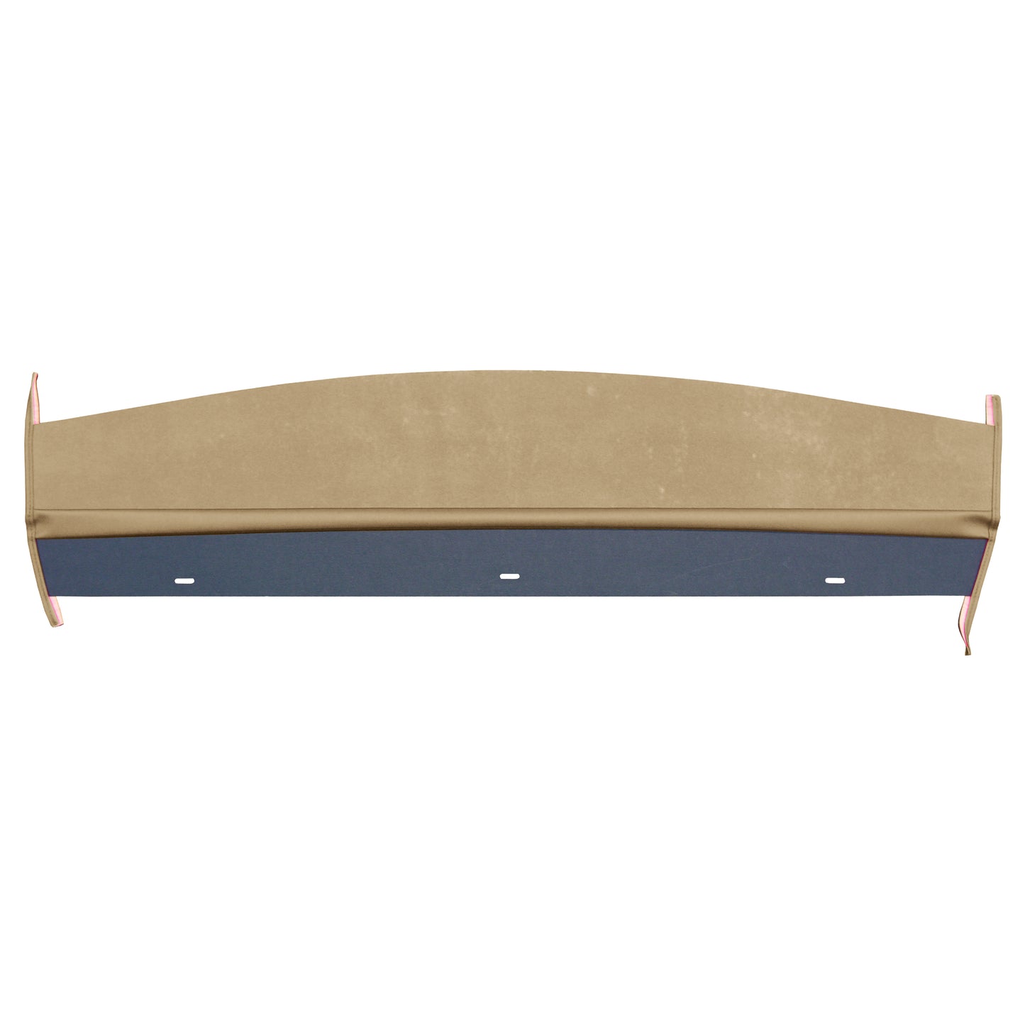 63 DODGE 330/440 SEDAN PACKAGE TRAY W/O SPEAKER CUT-OUTS - OLIVE GOLD