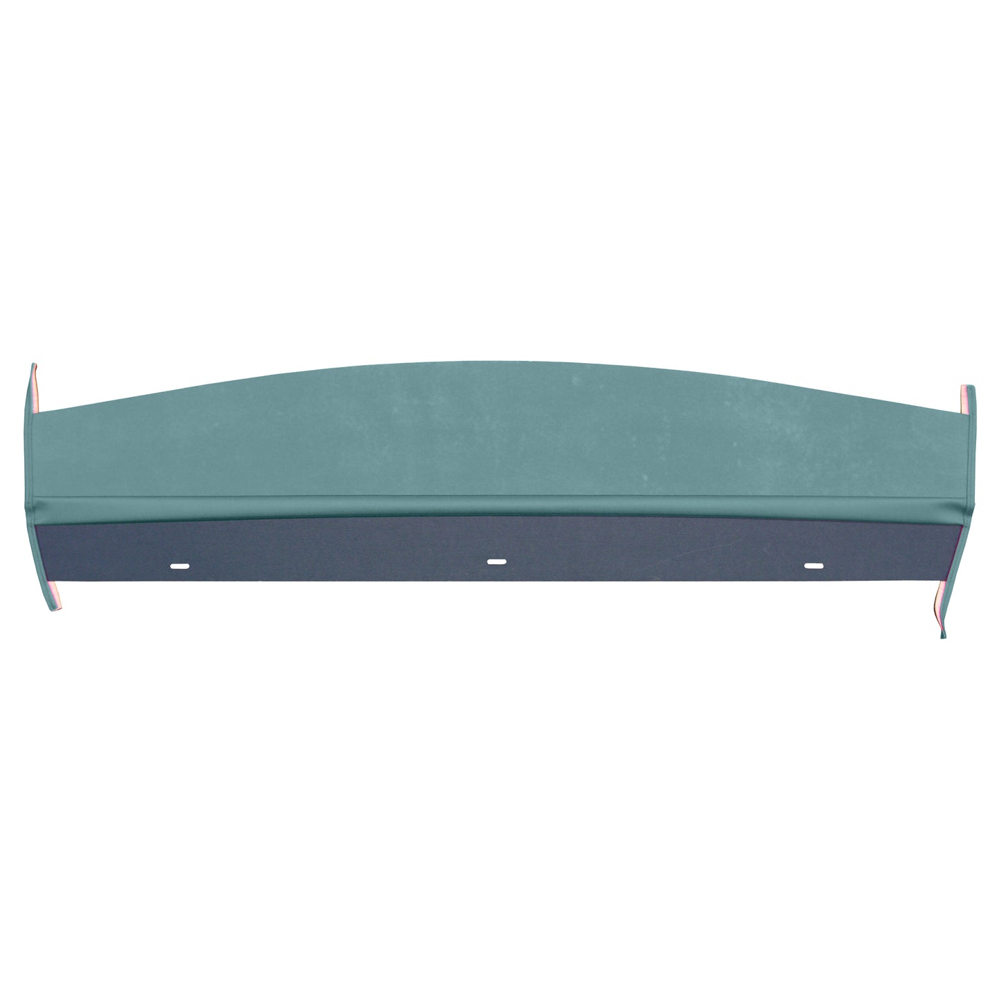 63 DODGE 330/440 SEDAN PACKAGE TRAY W/O SPEAKER CUT-OUTS - TURQUOISE