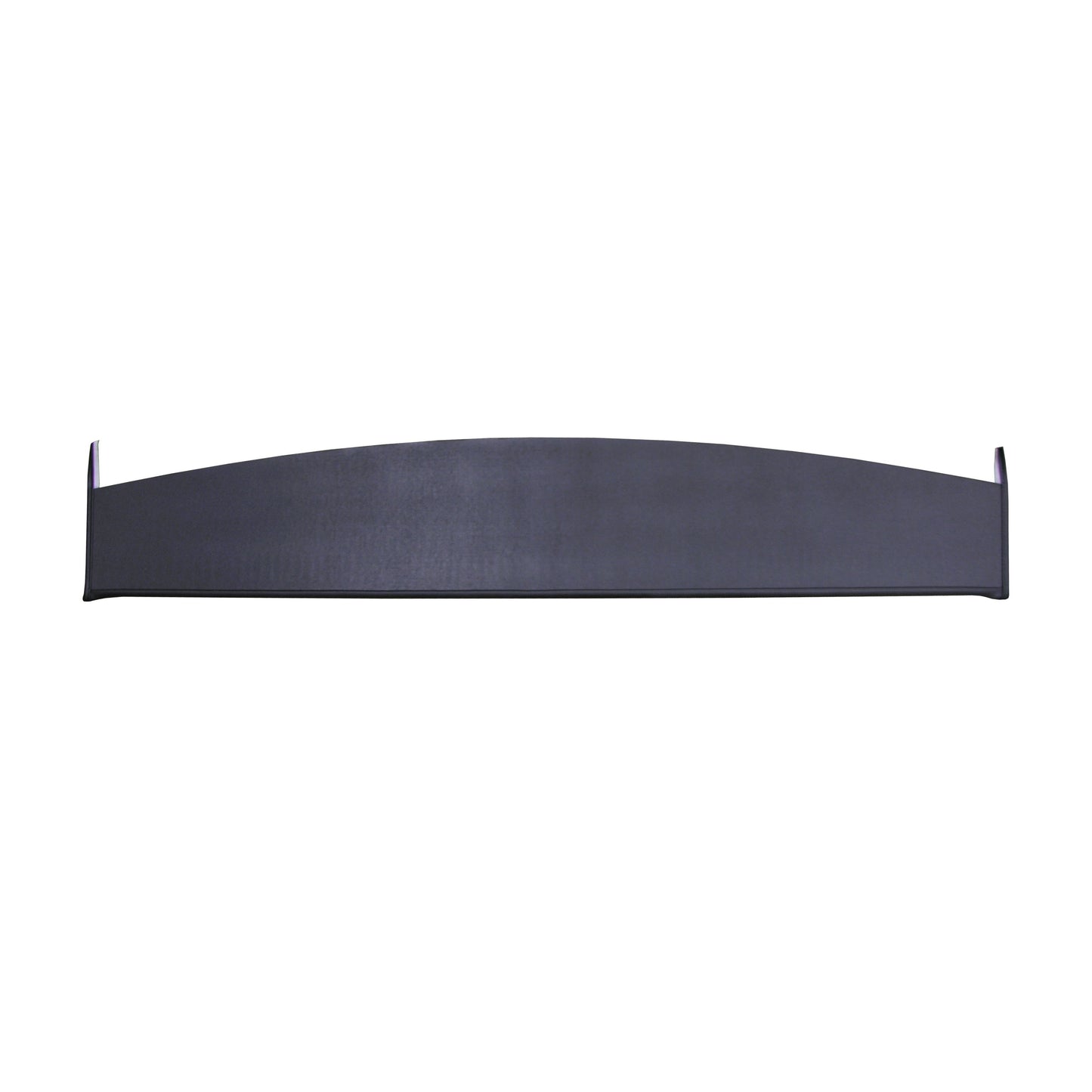 64-65 DODGE/PLYMOUTH B-BODY 2DR/4DR SEDAN PACKAGE TRAY W/O SPEAKER CUT-OUTS - BLACK