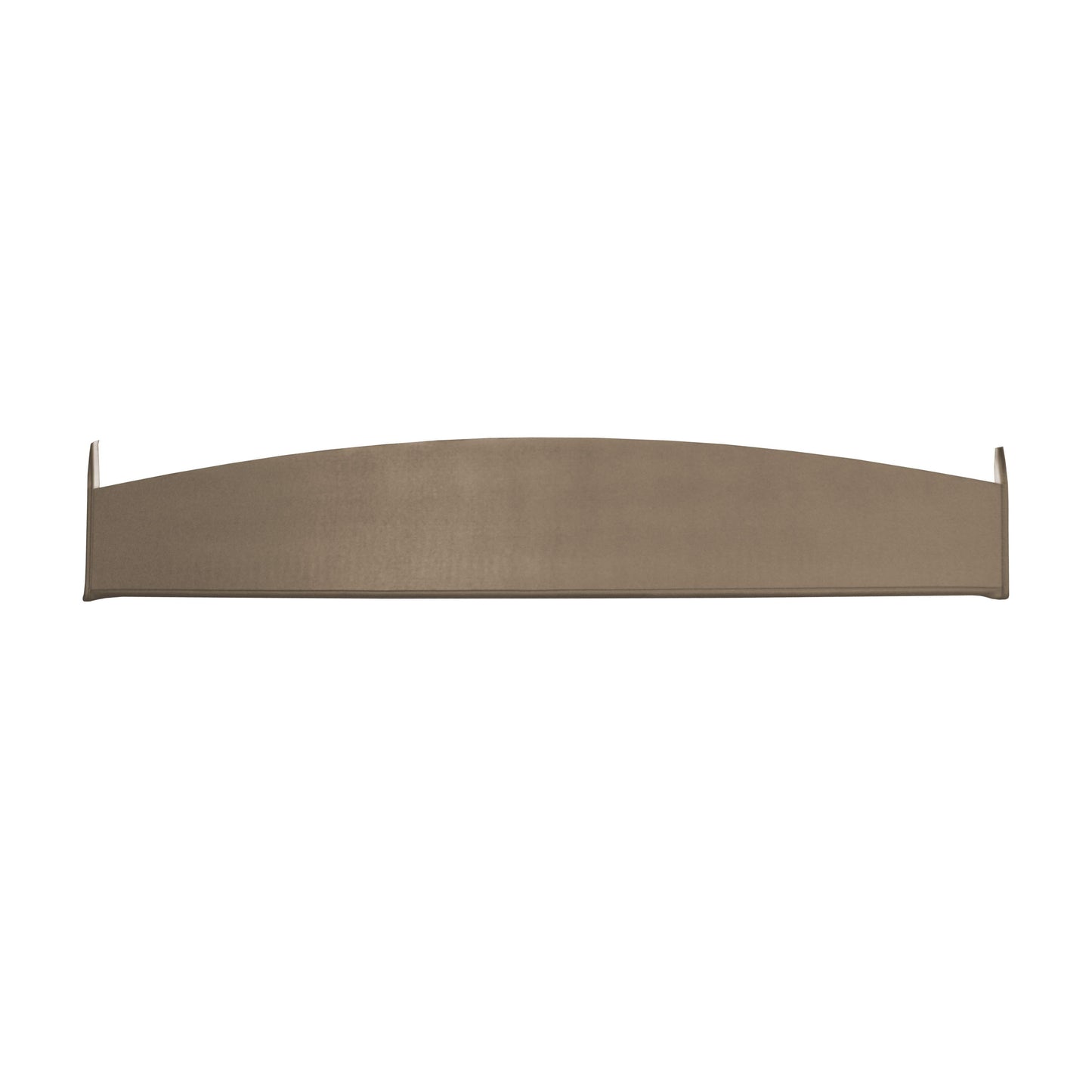 64-65 DODGE/PLYMOUTH B-BODY 2DR/4DR SEDAN PACKAGE TRAY W/O SPEAKER CUT-OUTS - FAWN TAN