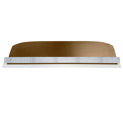 64-65 SKYLARK/GS SPORT COUPE PACKAGE TRAY W/O SPEAKER CUT-OUT - BROWN