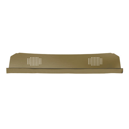 67 GTO/LEMANS/TEMPEST HARDTOP PACKAGE TRAY WITH DUAL SPEAKER CUT-OUTS - GOLD