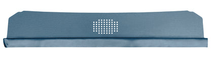 66-67 CHEVELLE/MALIBU HARDTOP PACKAGE TRAY WITH CENTER SPEAKER CUT-OUT - LIGHT BLUE