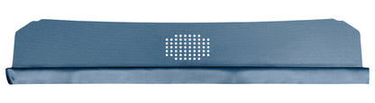 66-67 CHEVELLE/MALIBU HARDTOP PACKAGE TRAY W/O SPEAKER CUT-OUT - LIGHT BLUE