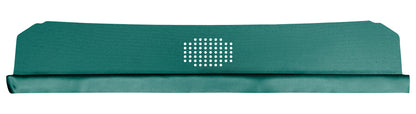67 CHEVELLE/MALIBU HARDTOP PACKAGE TRAY WITH CENTER SPEAKER CUT-OUT - TURQUOISE