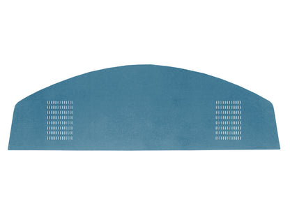 68 BARRACUDA HARDTOP PACKAGE TRAY WITH SPEAKER CUT-OUTS - LIGHT BLUE