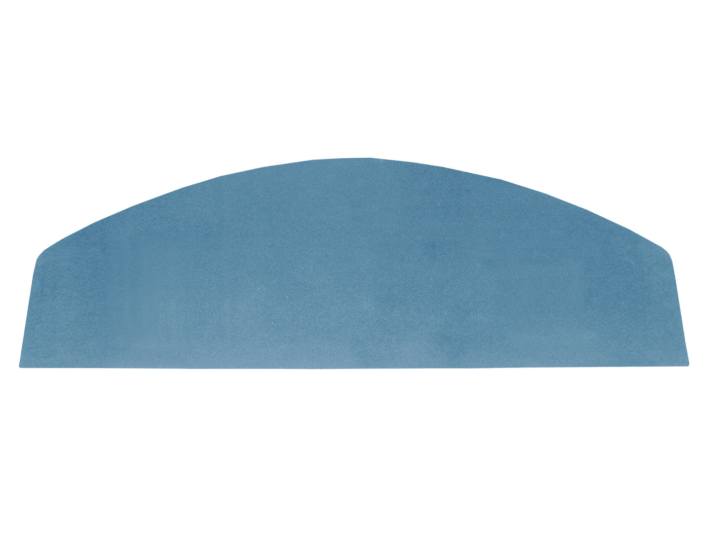 68 BARRACUDA HARDTOP PACKAGE TRAY W/O SPEAKER CUT-OUTS - LIGHT BLUE