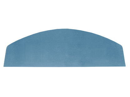 68 BARRACUDA HARDTOP PACKAGE TRAY W/O SPEAKER CUT-OUTS - LIGHT BLUE