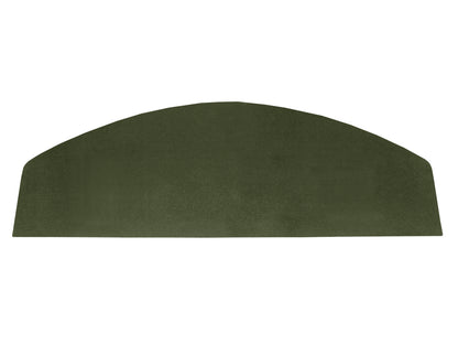 69 BARRACUDA HARDTOP PACKAGE TRAY W/O SPEAKER CUT-OUTS - GREEN