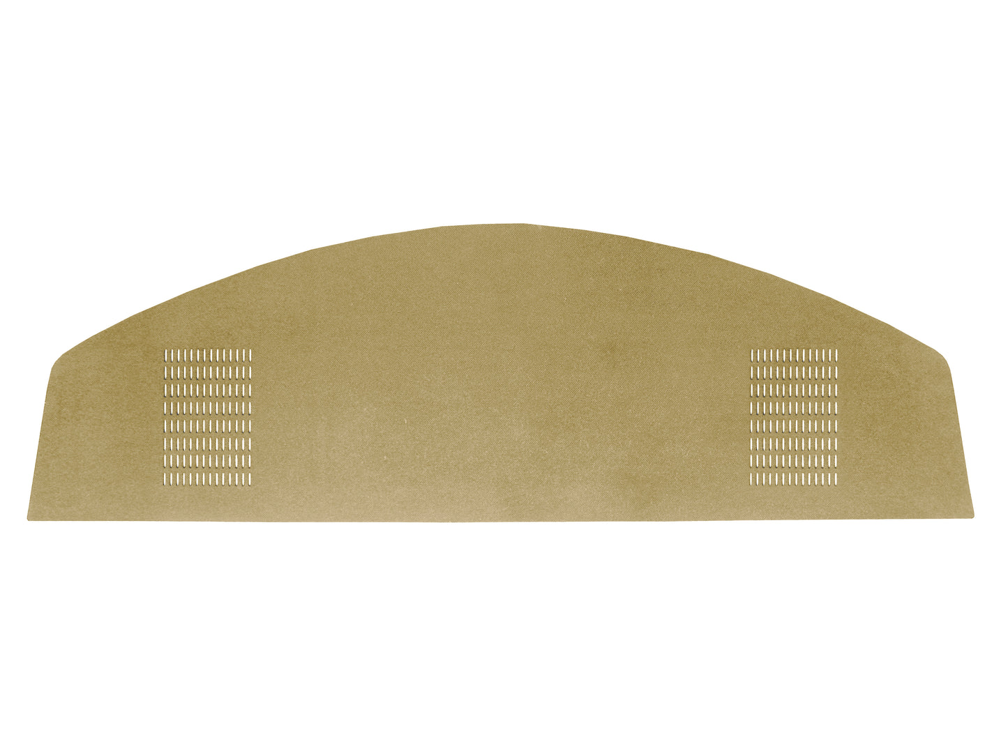 68 BARRACUDA HARDTOP PACKAGE TRAY WITH SPEAKER CUT-OUTS - EMBER GOLD