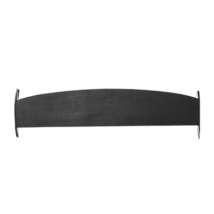 67-69 VALIANT 2DR/4DR SEDAN PACKAGE TRAY W/O SPEAKER CUTOUTS - BLACK