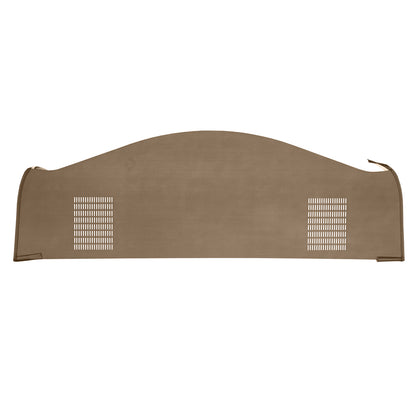 68 DODGE/PLYMOUTH B-BODY HARDTOP (NOT CHARGER) PACKAGE TRAY WITH SAME DIRECTION SPEAKER CUT-OUTS - DARK GOLD