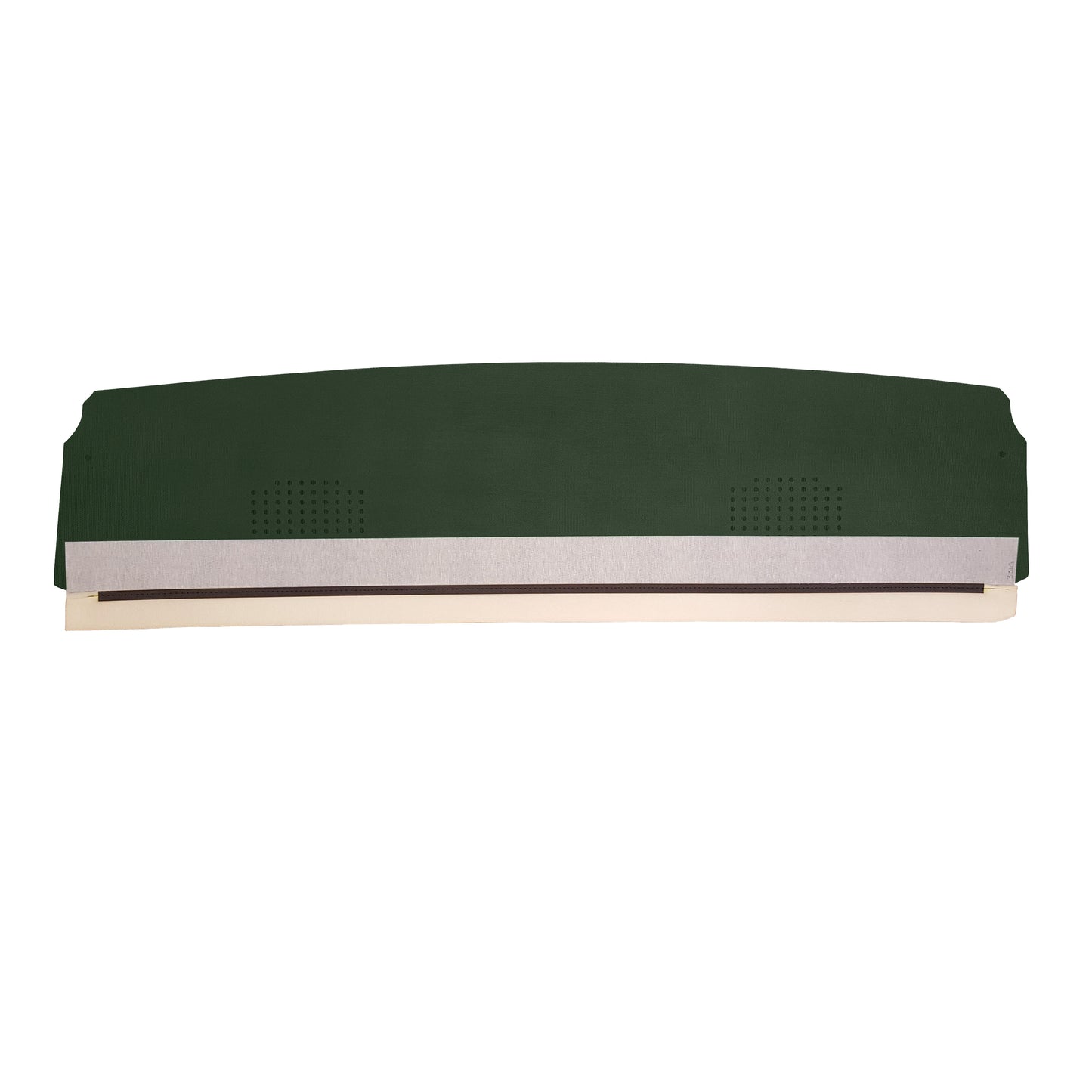 70 GTO/LEMANS/TEMPEST HARDTOP PACKAGE TRAY WITH SPEAKER CUT-OUTS - GREEN