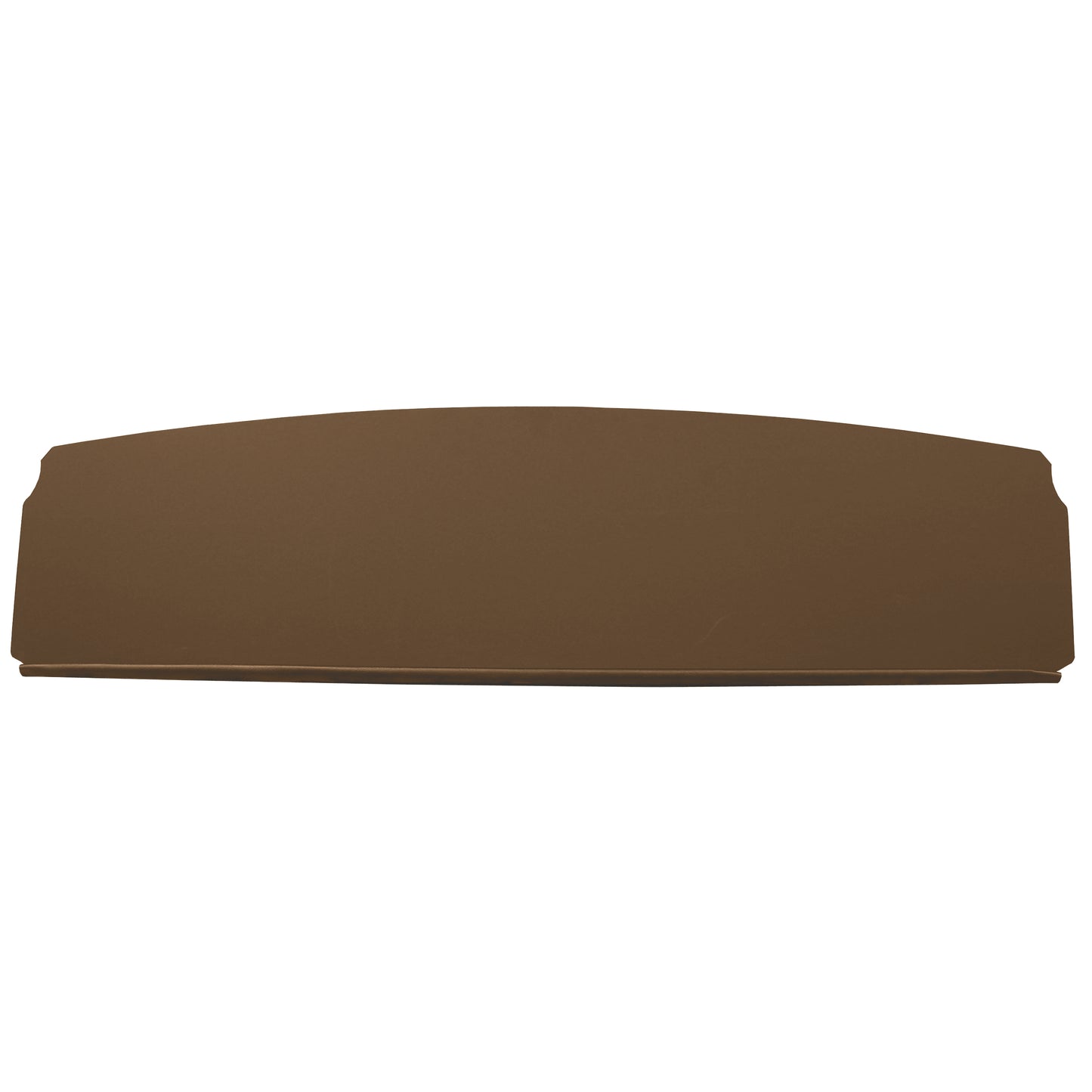 70 GTO/LEMANS/TEMPEST HARDTOP PACKAGE TRAY W/O SPEAKER CUT-OUTS - BURNISHED SADDLE