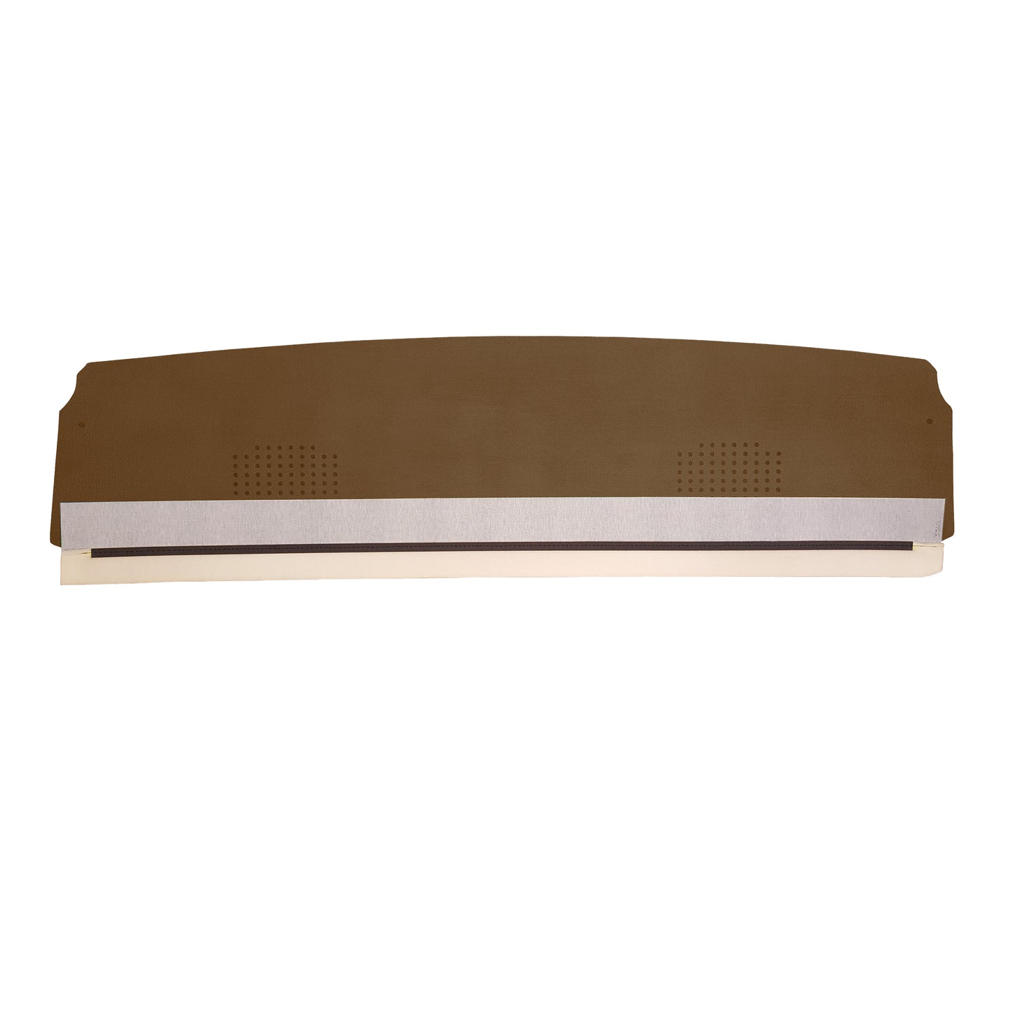 71-72 GTO/LEMANS/TEMPEST HARDTOP PACKAGE TRAY WITH SPEAKER CUT-OUTS - SADDLE