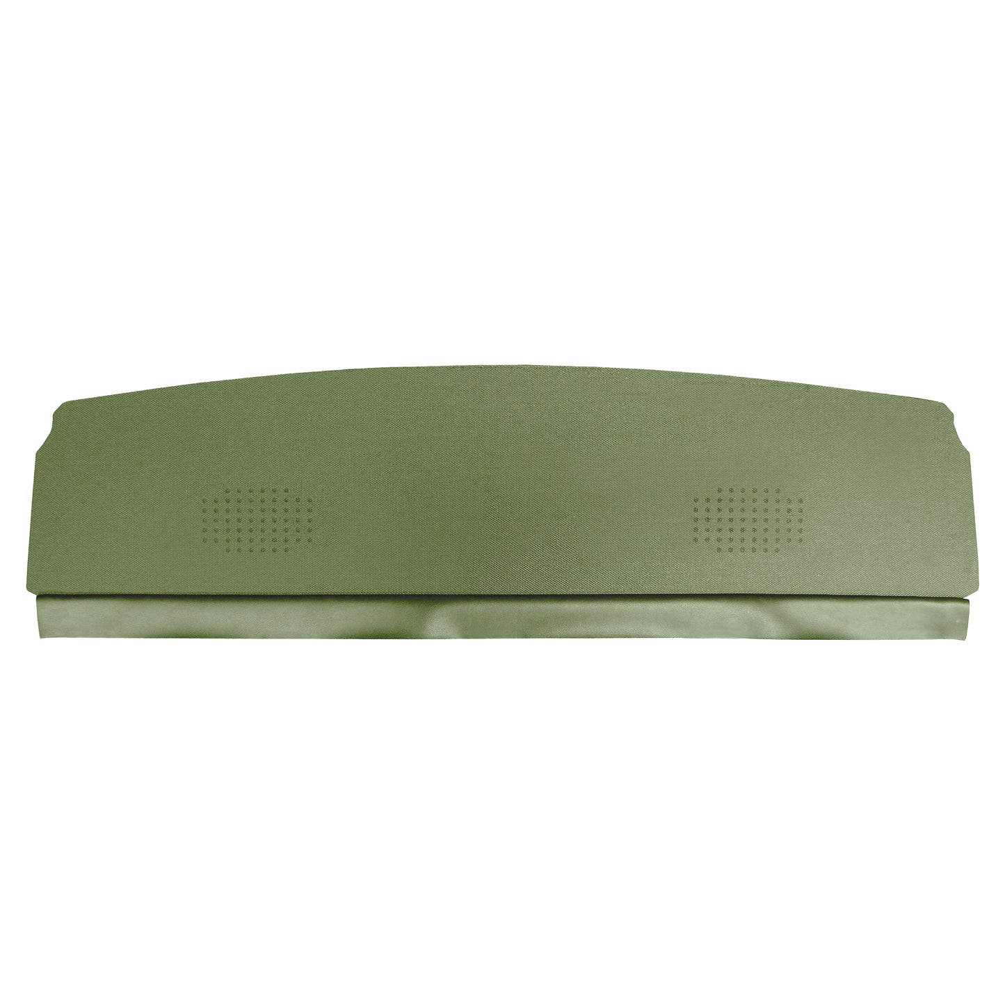 69 CHEVELLE/MALIBU HARDTOP PACKAGE TRAY WITH SPEAKER CUT-OUTS - LIGHT GREEN
