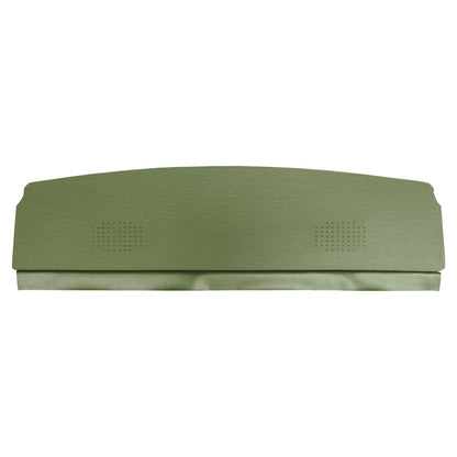 69 CHEVELLE/MALIBU HARDTOP PACKAGE TRAY WITH SPEAKER CUT-OUTS - LIGHT GREEN