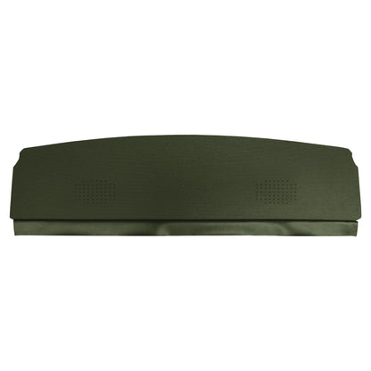 69 CHEVELLE/MALIBU HARDTOP PACKAGE TRAY WITH SPEAKER CUT-OUTS - DARK GREEN