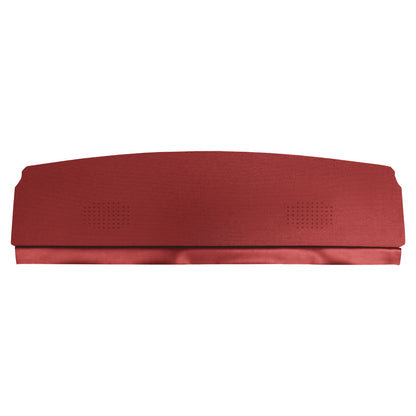 68 CHEVELLE/MALIBU HARDTOP PACKAGE TRAY WITH SPEAKER CUT-OUTS - RED
