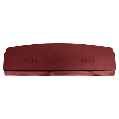 69 CHEVELLE/MALIBU HARDTOP PACKAGE TRAY WITH SPEAKER CUT-OUTS - RED