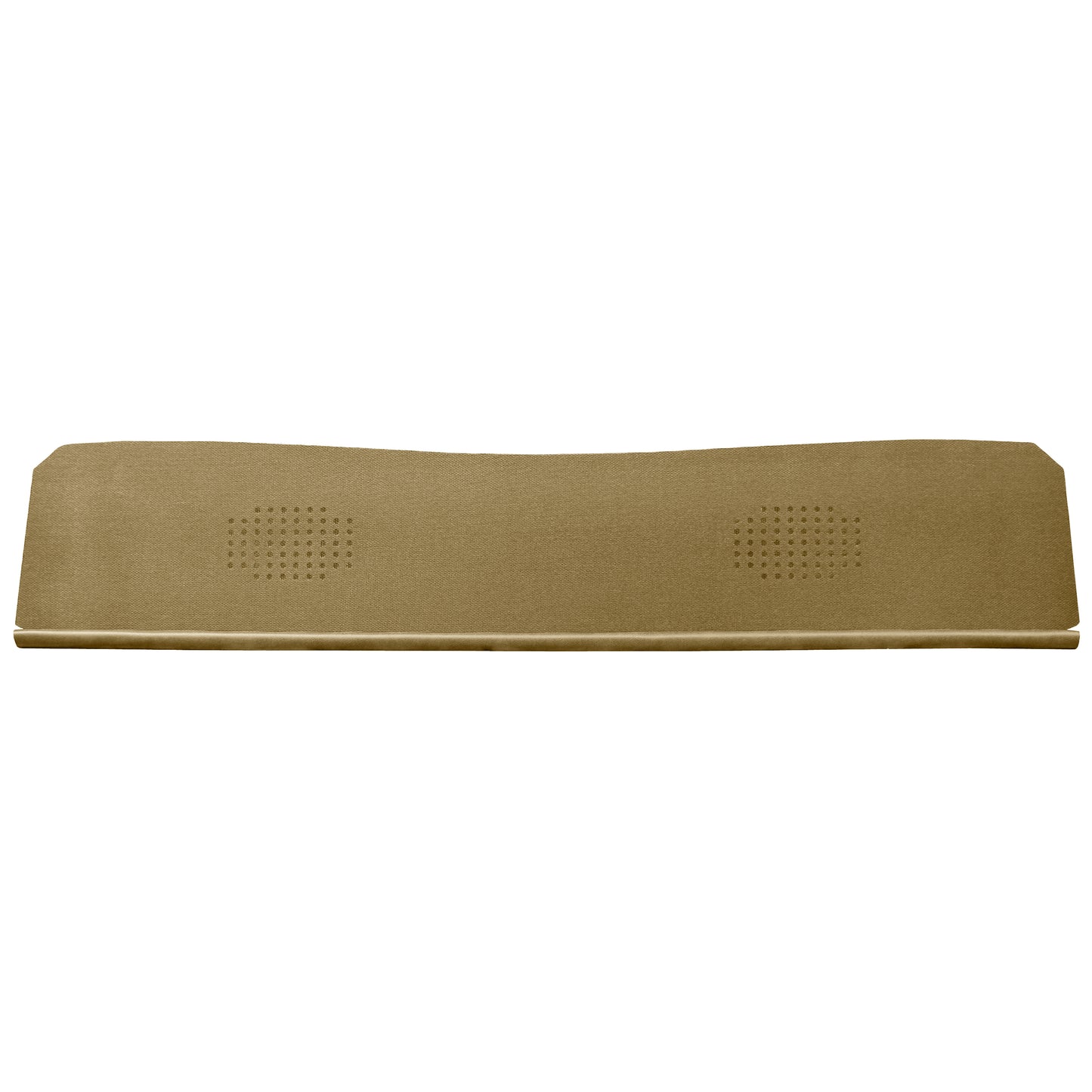68 GS SPORT COUPE PACKAGE TRAY WITH SPEAKER CUT-OUTS - BUCKSKIN
