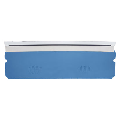 68 CUTLASS/442 HOLIDAY/HARDTOP COUPE PACKAGE TRAY WITH SPEAKER CUT-OUTS - MEDIUM BLUE