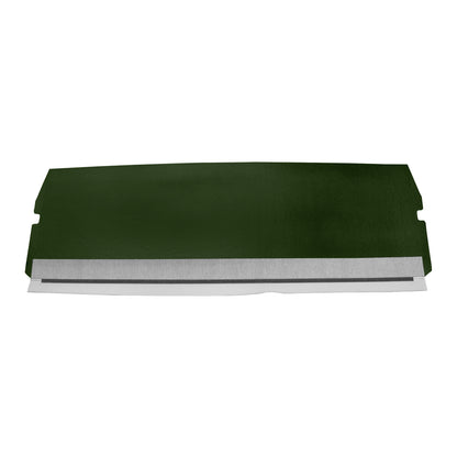 70 CUTLASS/442 HOLIDAY/HARDTOP COUPE PACKAGE TRAY W/O SPEAKER CUT-OUTS - GREEN