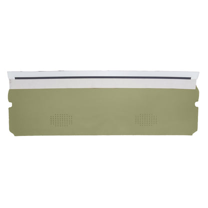 68 CUTLASS/442 HOLIDAY/HARDTOP COUPE PACKAGE TRAY WITH SPEAKER CUT-OUTS - WILLOW GOLD