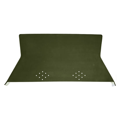 69 CHARGER 500/DAYTONA PACKAGE TRAY WITH SPEAKER CUT-OUTS - GREEN