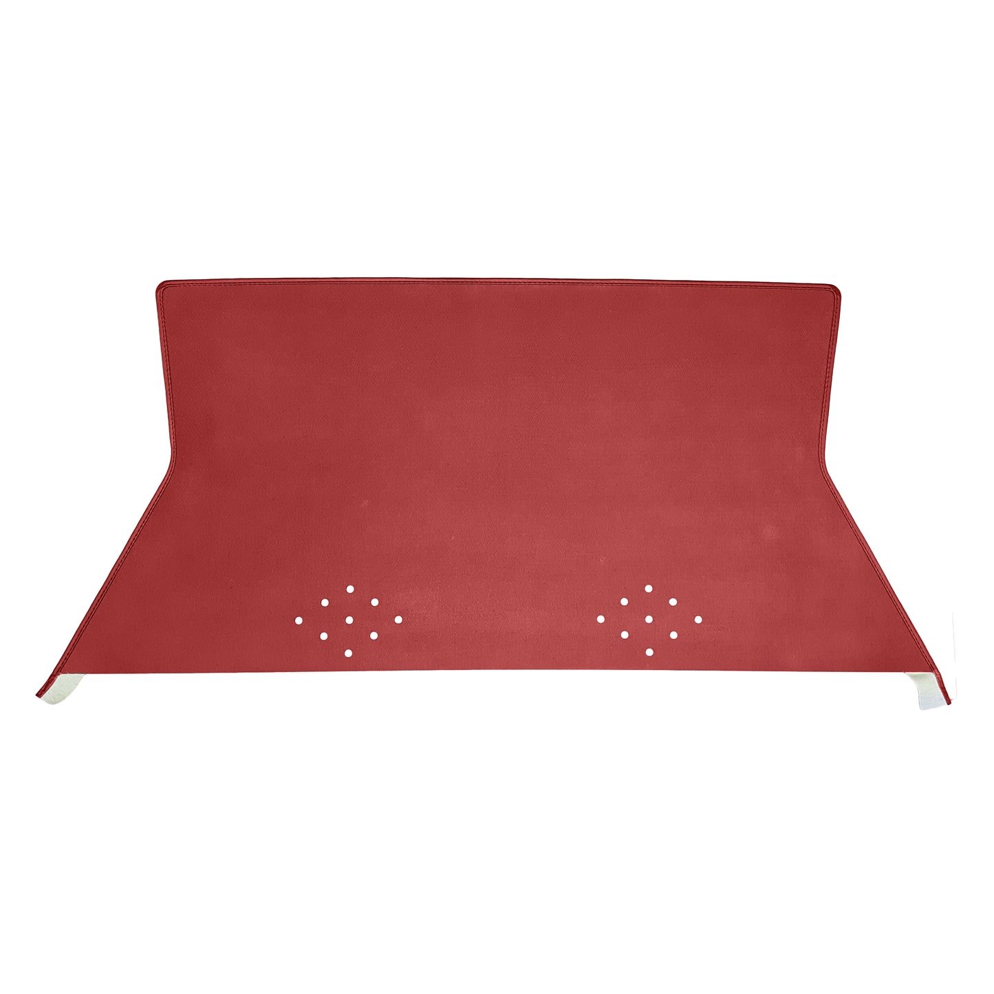 69 CHARGER 500/DAYTONA PACKAGE TRAY WITH SPEAKER CUT-OUTS - RED