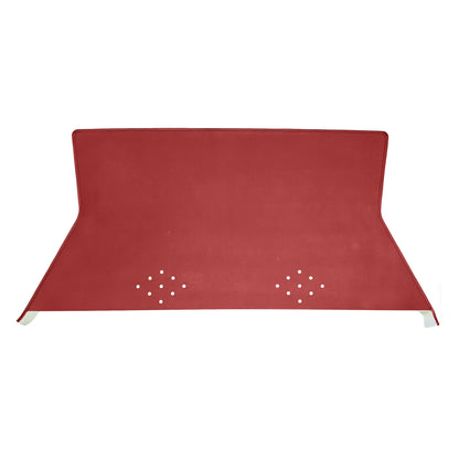69 CHARGER 500/DAYTONA PACKAGE TRAY WITH SPEAKER CUT-OUTS - RED