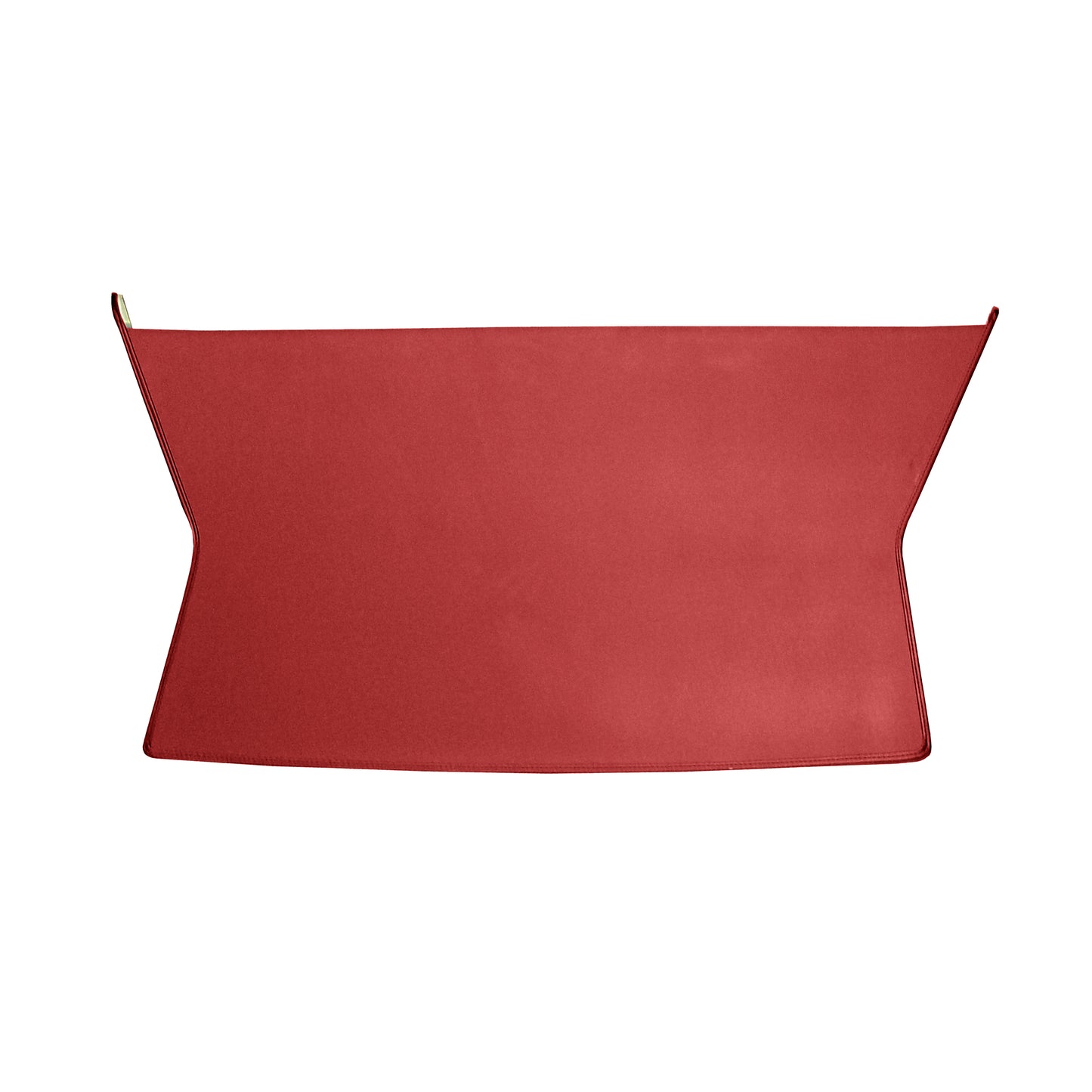 69 CHARGER 500/DAYTONA PACKAGE TRAY W/O SPEAKER CUT-OUTS - RED