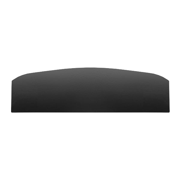 70-74 BARRACUDA HARDTOP PACKAGE TRAY W/O SPEAKER CUT-OUTS - BLACK