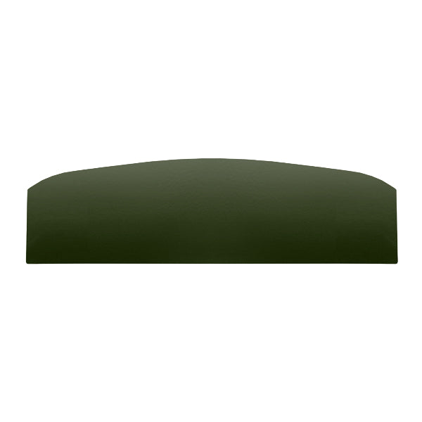72-73 BARRACUDA HARDTOP PACKAGE TRAY W/O SPEAKER CUT-OUTS - GREEN