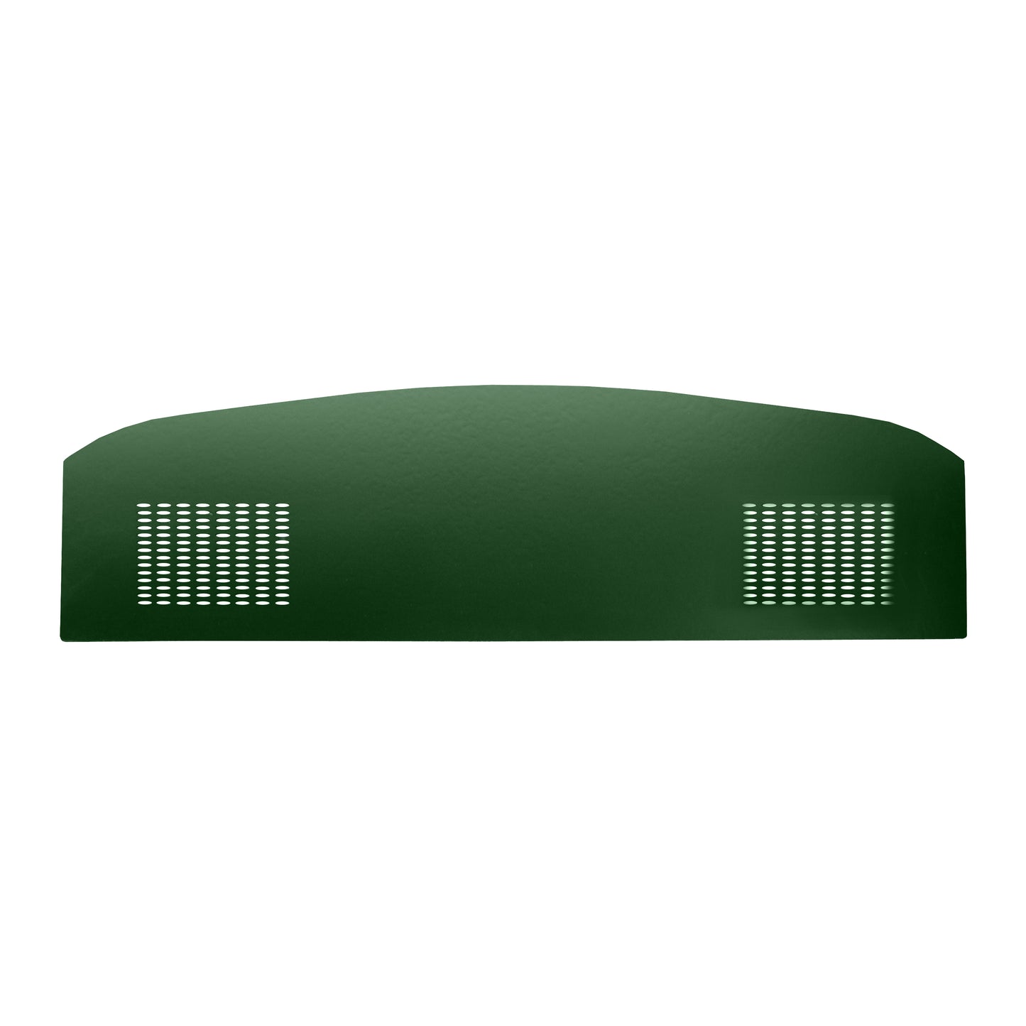 74 BARRACUDA HARDTOP PACKAGE TRAY WITH SPEAKER CUT-OUTS - JADE GREEN