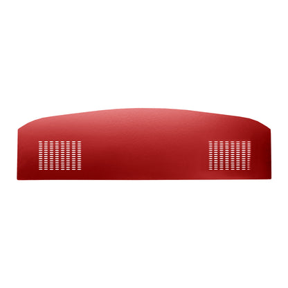 70 BARRACUDA HARDTOP PACKAGE TRAY WITH SPEAKER CUT-OUTS - RED
