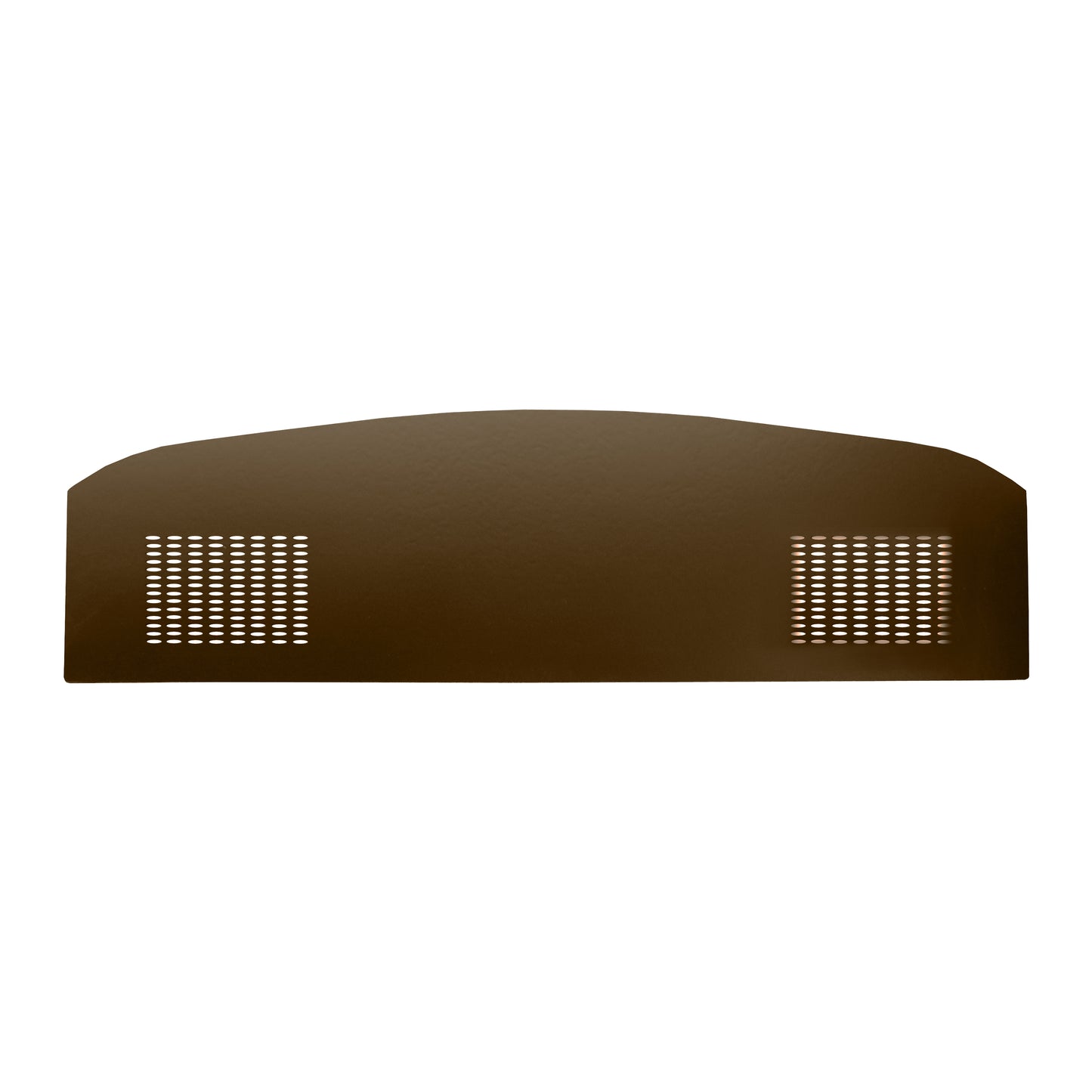 71 BARRACUDA HARDTOP PACKAGE TRAY WITH SPEAKER CUT-OUTS - BROWN