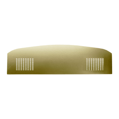 71 BARRACUDA HARDTOP PACKAGE TRAY WITH SPEAKER CUT-OUTS - EMBER GOLD