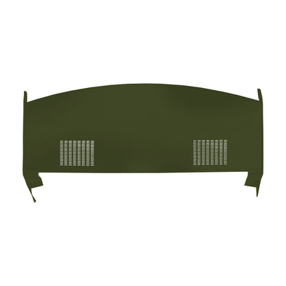 70 DUSTER PACKAGE TRAY WITH SPEAKER CUT-OUTS - GREEN
