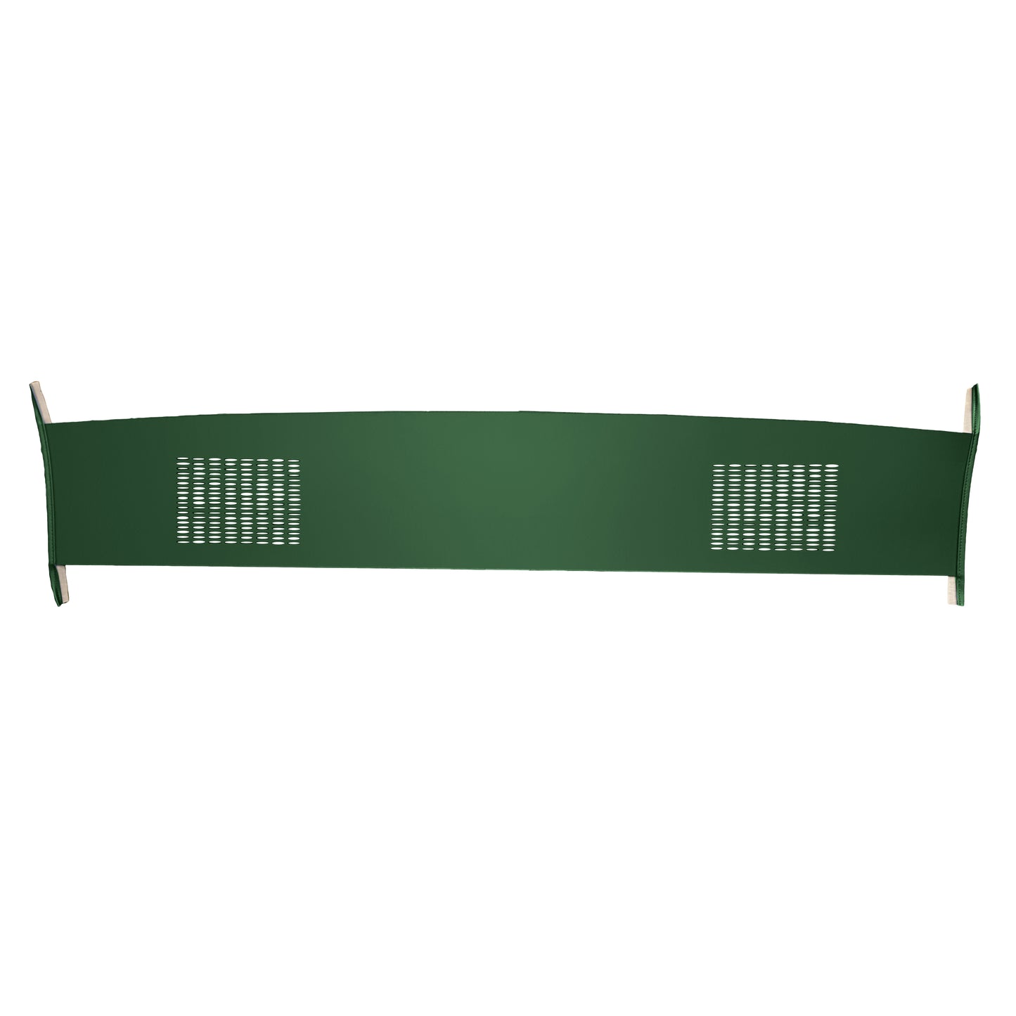 74 DODGE/PLYMOUTH B-BODY HARDTOP PACKAGE TRAY WITH SPEAKER CUT-OUTS - JADE GREEN