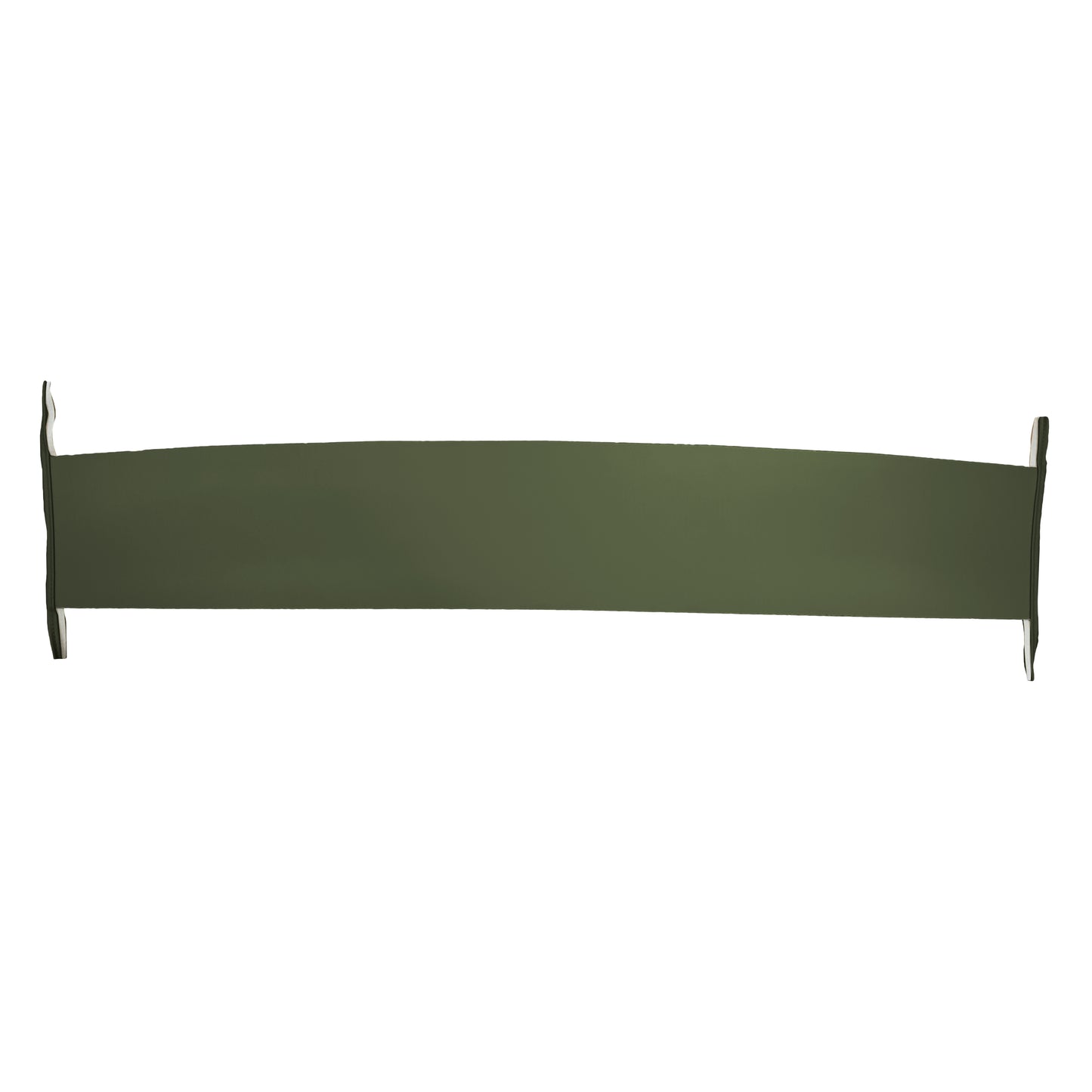 71 DODGE/PLYMOUTH B-BODY HARDTOP PACKAGE TRAY W/O SPEAKER CUT-OUTS - GREEN